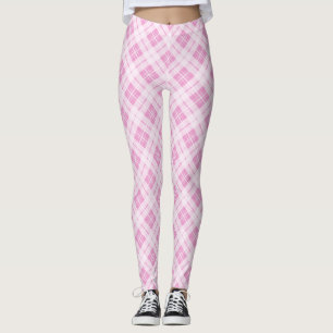 Hellrosa Tarta Weihnachtsmuster Leggings