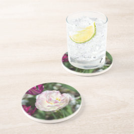 Hellrosa Tulpen an einem sonnigen Tag Getränkeuntersetzer