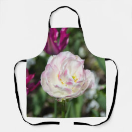 Hellrosa Tulpen an einem sonnigen Tag Schürze