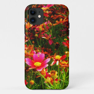 Hellrosa und gelbe Daisy Wilde Blume Case-Mate iPhone Hülle