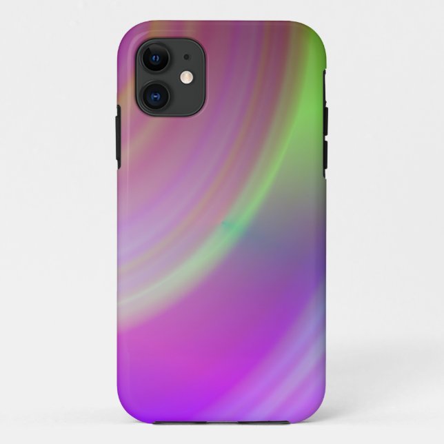 hellrosa und grün Case-Mate iPhone hülle (Rückseite)