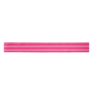 Hellrosa und heiß rosa Streifen Satinband
