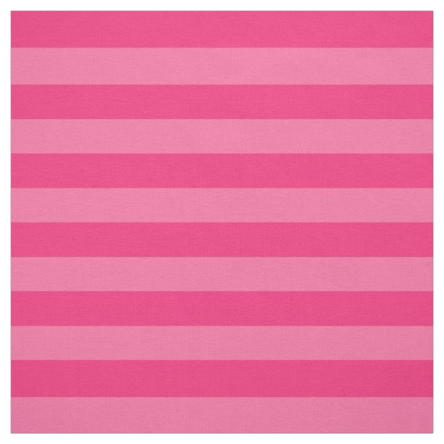 Hellrosa und heiß rosa Streifen Stoff (Muster)