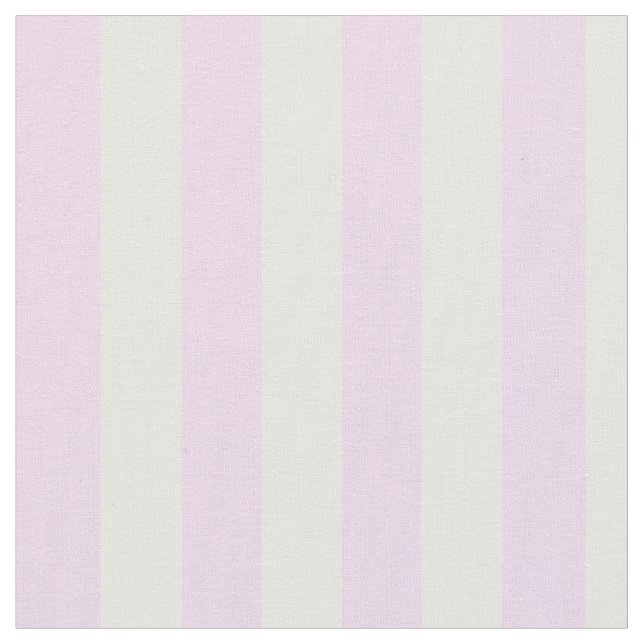 Hellrosa und weiße vertikale Streifen Stoff (Nahaufnahme)