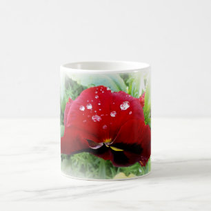 Hellrote Panik Kaffeetasse