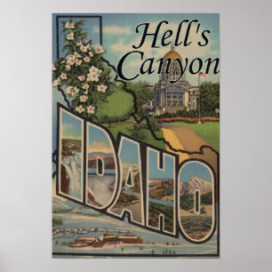 Hell's Canyon, Idaho - Große Briefszenen Poster