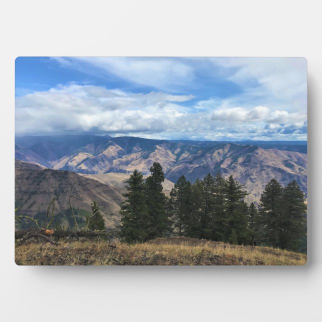 Hells Canyon Landschaftlich Byway, OR Fotoplatte (Vorderseite)