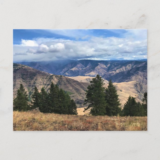 Hells Canyon Landschaftlich Byway, OR Postkarte (Vorderseite)