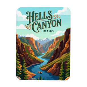 Hells Canyon National Recreation Area USA Magnet