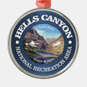 Hells Canyon NRB Ornament Aus Metall