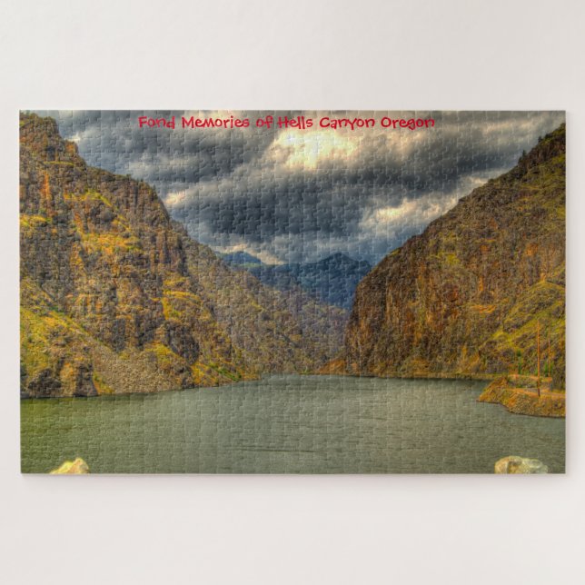 Hells Canyon Oregon. Jigsaw Puzzle (Horizontal)