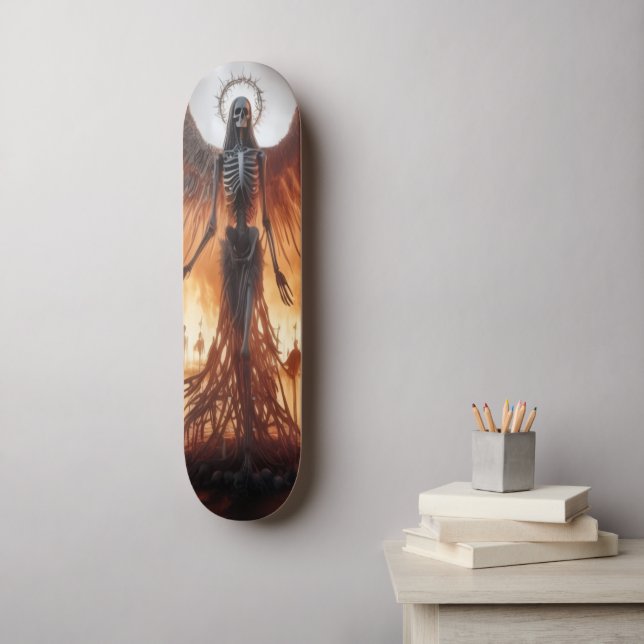 Hells Fire Skateboard Deck (Wandkunst)