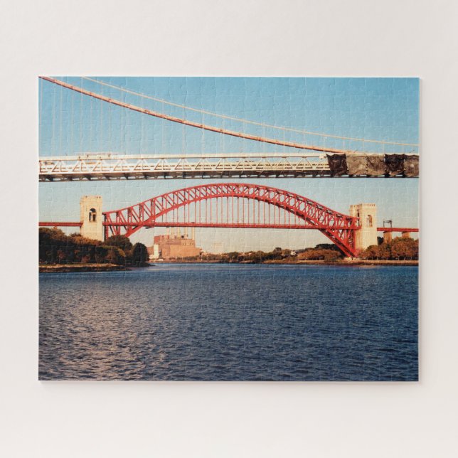 Hells Gate Bridge Puzzle (Horizontal)