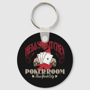 Hells Kitchen Poker Room, New York City Schlüssela Schlüsselanhänger