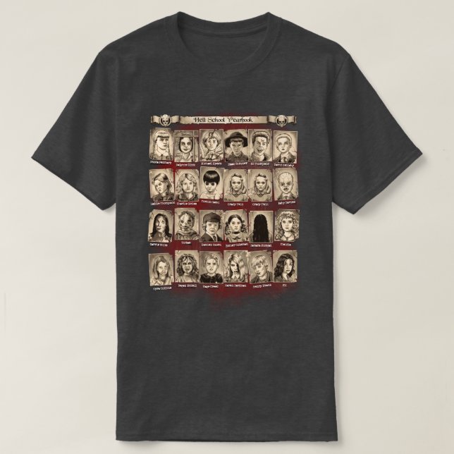 HellSchool Yearbook T-Shirt (Design vorne)