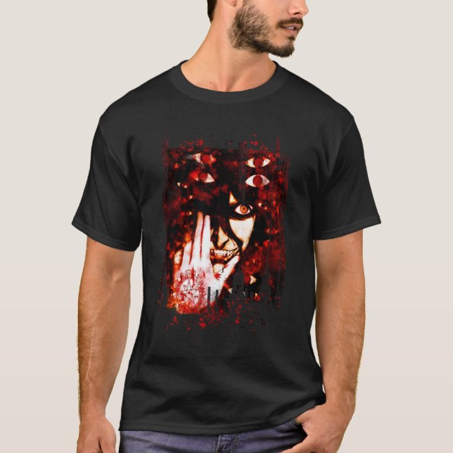 Hellsing ANIME MANGA CARTOON MEME GIFT T-Shirt (Vorderseite)