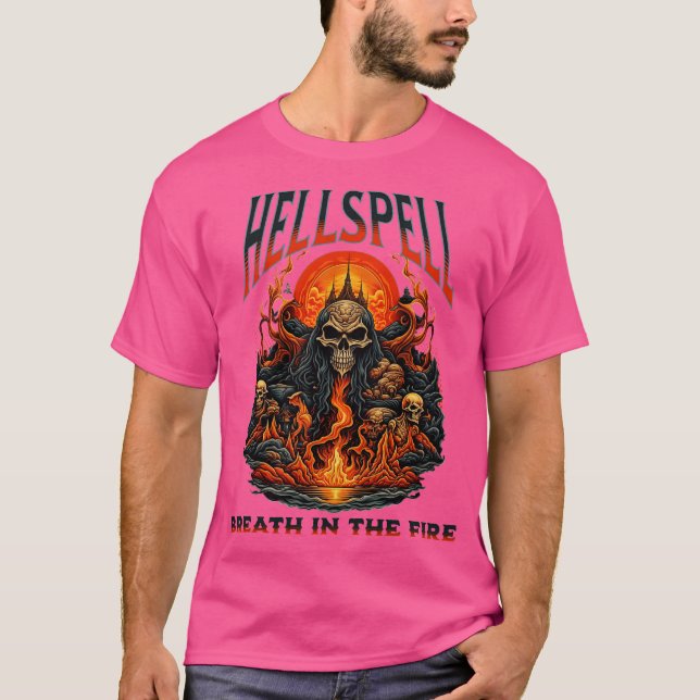 HELLSPELL-BROT IM FEUER T-Shirt (Vorderseite)