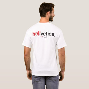 Hellvetica – Horizontales Logo T-Shirt