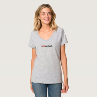 Hellvetica – Horizontales Logo T-Shirt