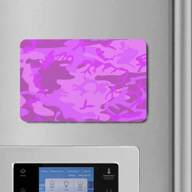 Hellviolette Tarnung Magnet (Light Purple Camouflage Flexible Magnet)