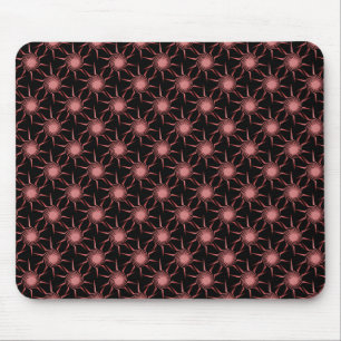 Hellviolette Wirbelnde Sonnen-Mauspad Mousepad