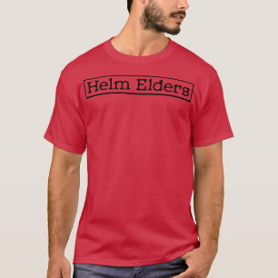 Helm Elders Box Logo Schwarz T-Shirt