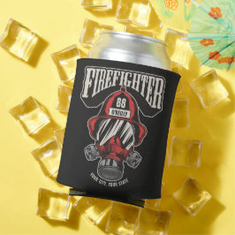 Helm für personalisierte Feuerwehrmaske Dosenkühler