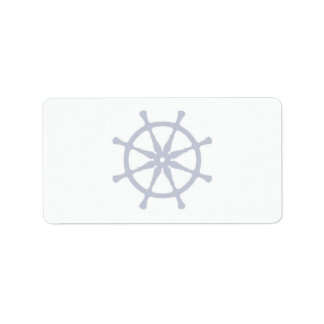 Helm-Label Adressaufkleber
