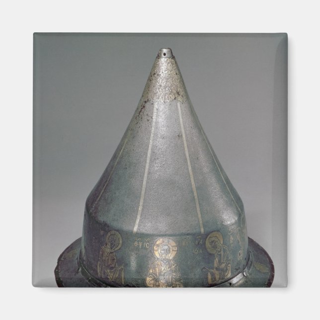 Helm mit der Deesis Magnet (Vorne)