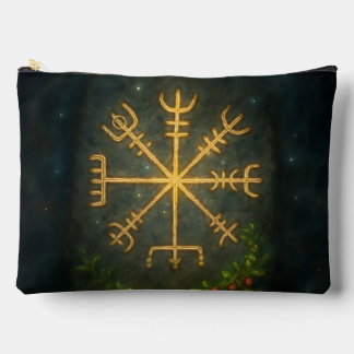 Helm of Awe Aegishjalmur Norse Protective Symbol   Zubehörtasche