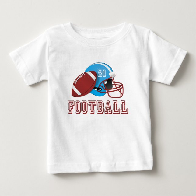 Helm und Ball Baby T-shirt (Vorderseite)