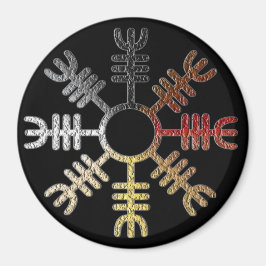 Helm von Awe Bear Pride Magnet