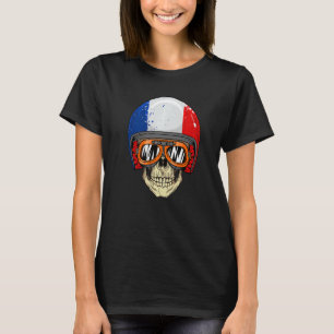 Helm zum Tragen von Wildschäumen mit französischer T-Shirt