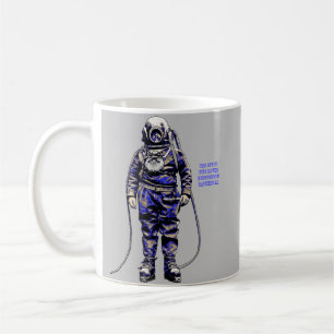 Helmet Diver Who Winchester Cathedral URM Gerettet Kaffeetasse
