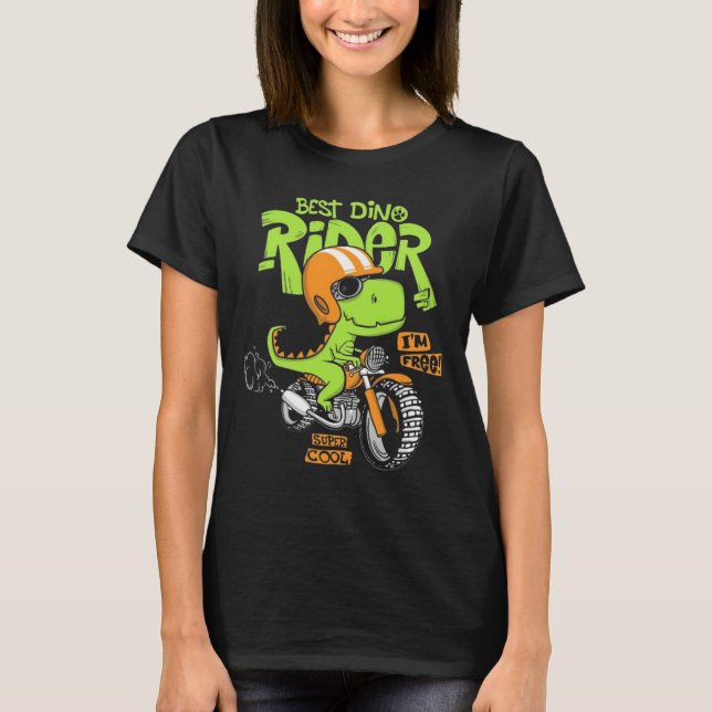Helmet Head Dinosaur T-Shirt (Vorderseite)