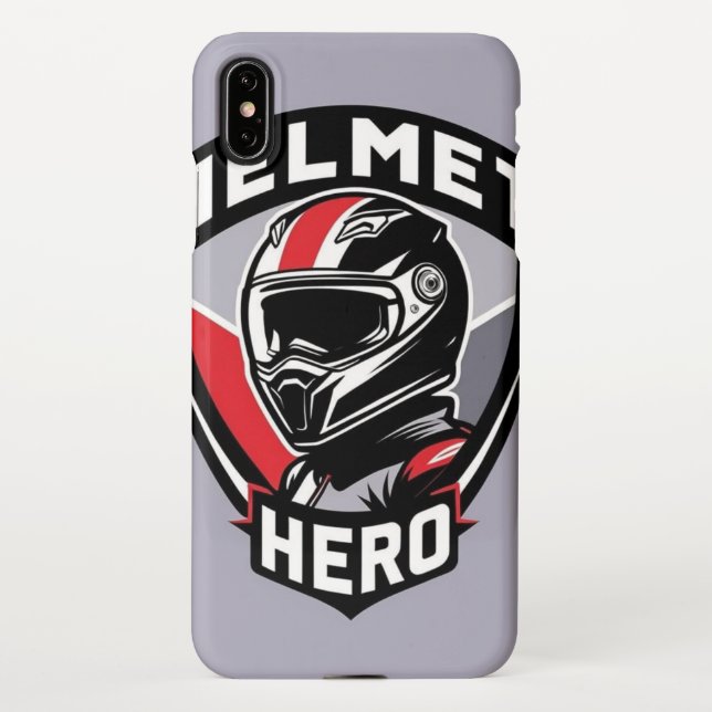 Helmet Hero Mobile Case iPhone Hülle (Rückseite)