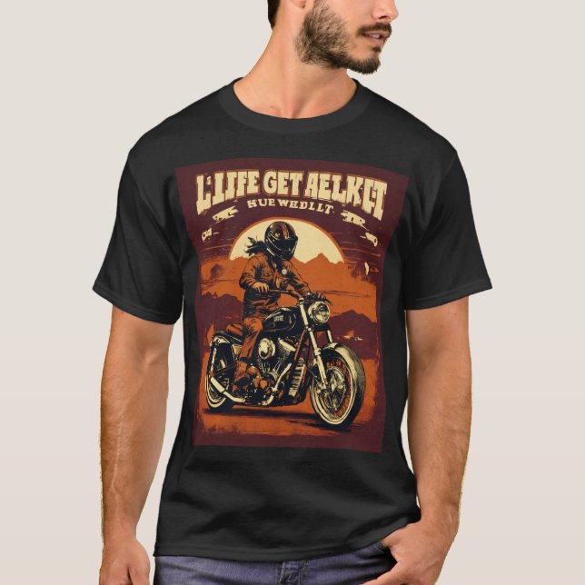 Helmet motivierend T Shirt (Vorderseite)