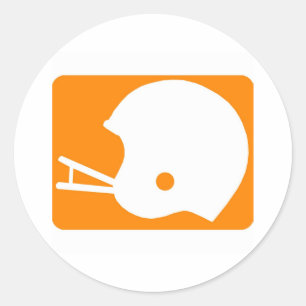 Helmlogo Runder Aufkleber