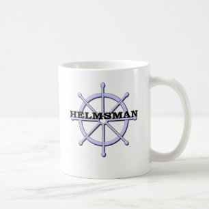 Helmsman Ship Wheel Tasse