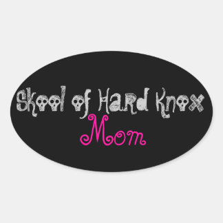 Helmsticker Ovaler Aufkleber