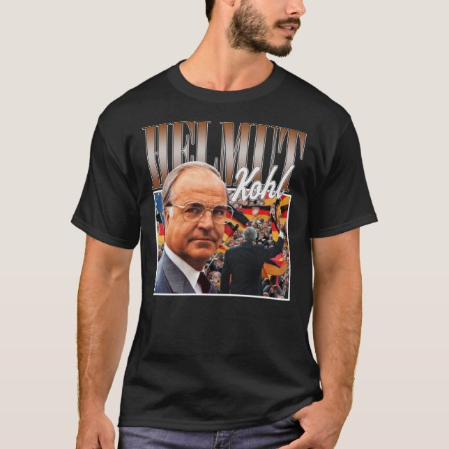 Helmut Kohl 90S Style   T-Shirt (Vorderseite)