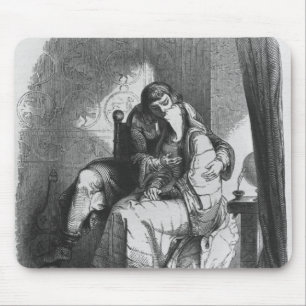 Heloise und Abelard Küssen Mousepad