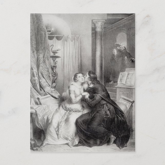 Heloise und Abelard Postkarte (Vorderseite)