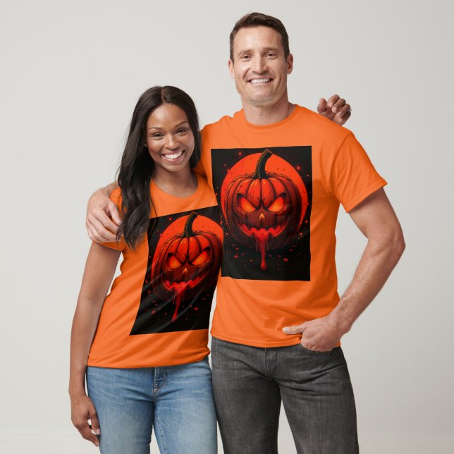 heloween, pumpkin TPrinted -shirt T-Shirt (Unisex)