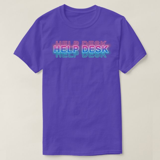 Help Desk T-Shirt (Design vorne)