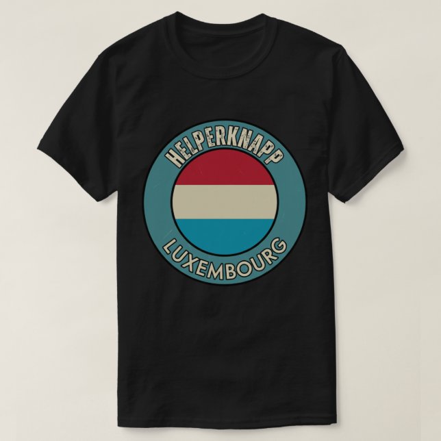 Helperknapp, Luxembourg T-Shirt (Design vorne)