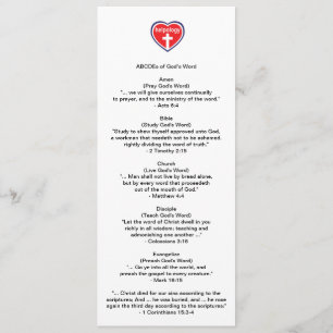 Helpology™ Biblemark™ Karte