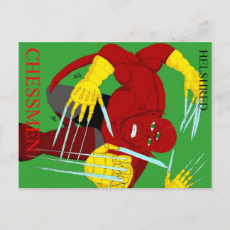 Helshred Postcard Postkarte