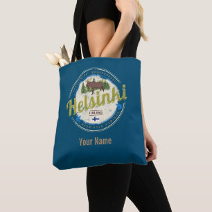 Helsinki Elch Hauptstadt Finnlands Vintage-Souveni