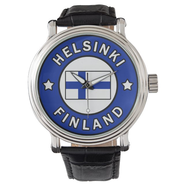 Helsinki Finnland Armbanduhr (Vorderseite)